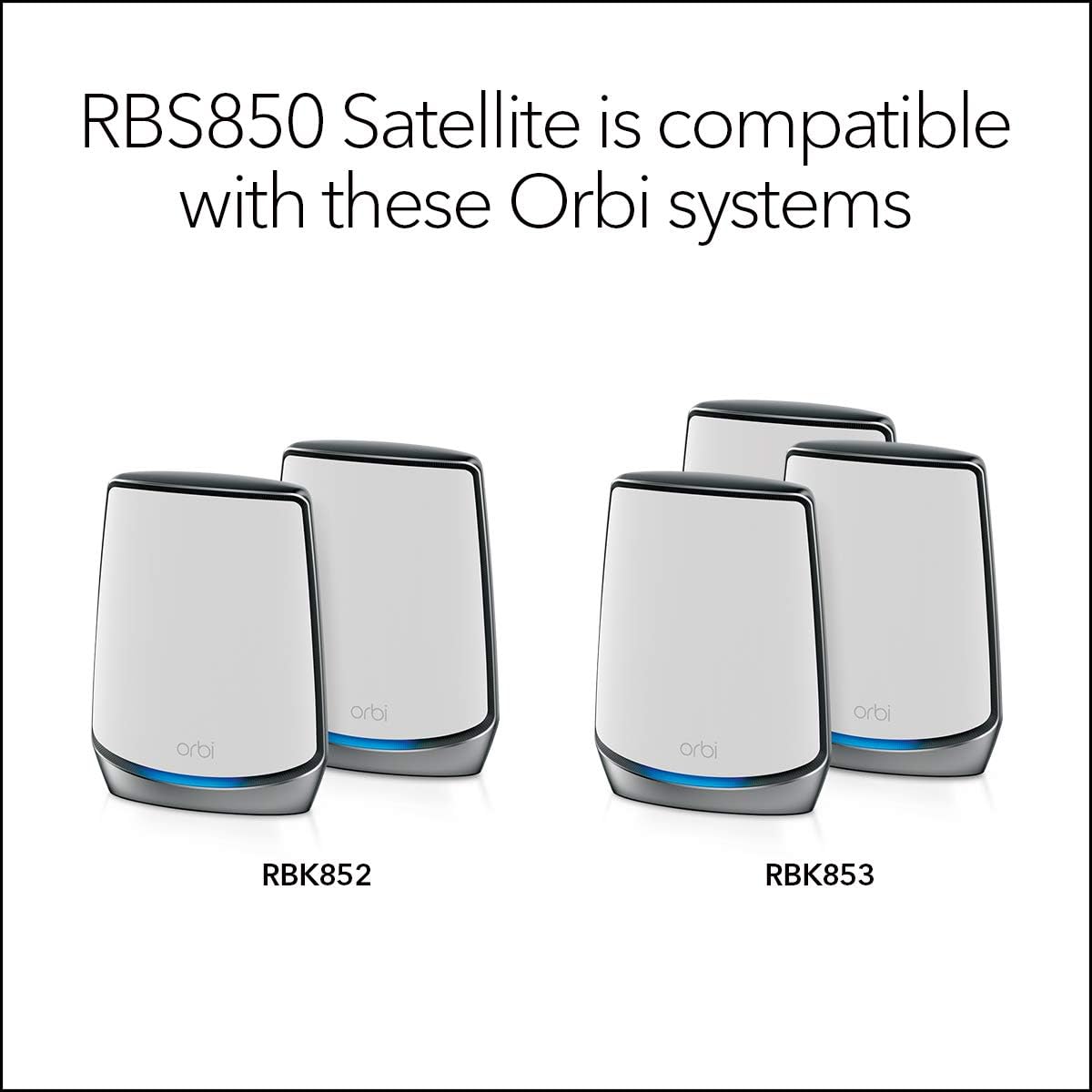 Netgear - Brandclub - NETGEAR Orbi Whole Home Mesh WiFi 6